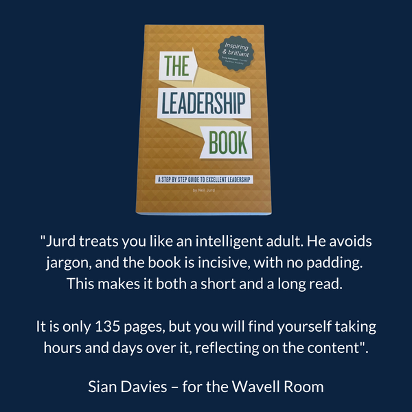 Book- The Leadership Book - Neil Jurd (Signed)