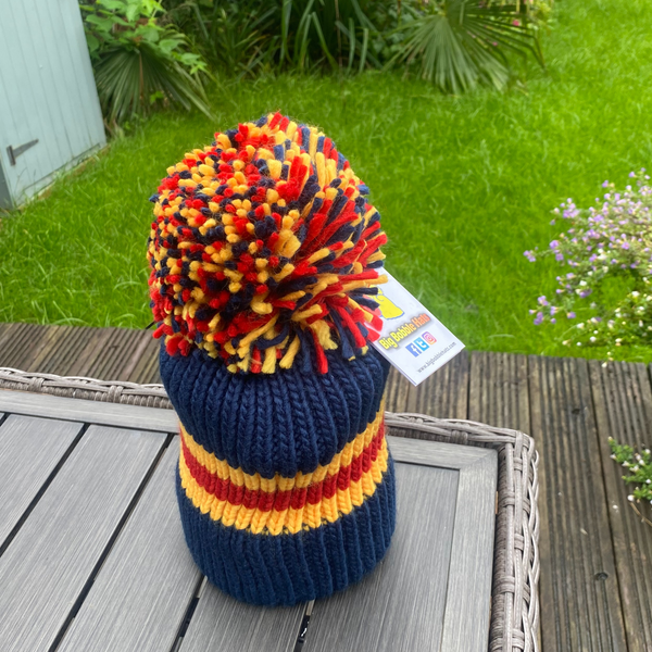 Bobble Hat - RMAS stripes