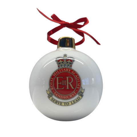 Christmas Bauble - Old ER RMAS Crest