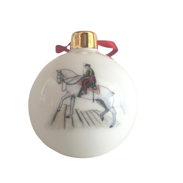 Christmas Bauble - Adjutant on their Charger