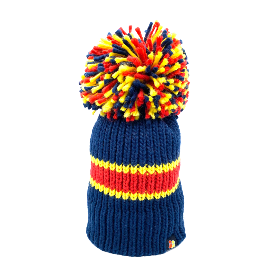 Bobble Hat - RMAS stripes